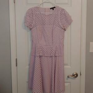 Lavender eyelet dress